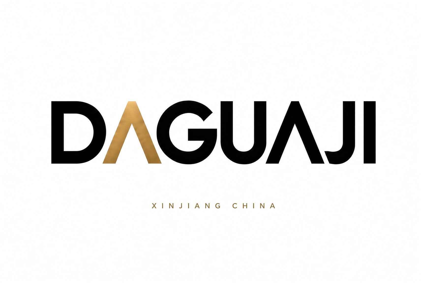 DAGUANJI Xinjiang China 标志